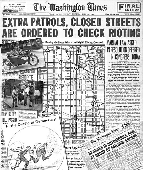 Washington race riot of 1919